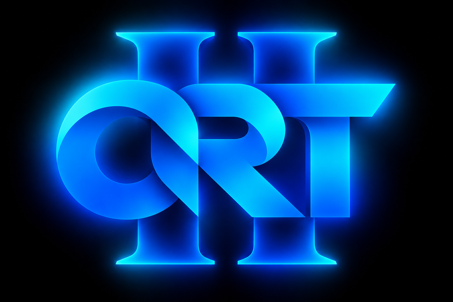 CRT II cyan monogram